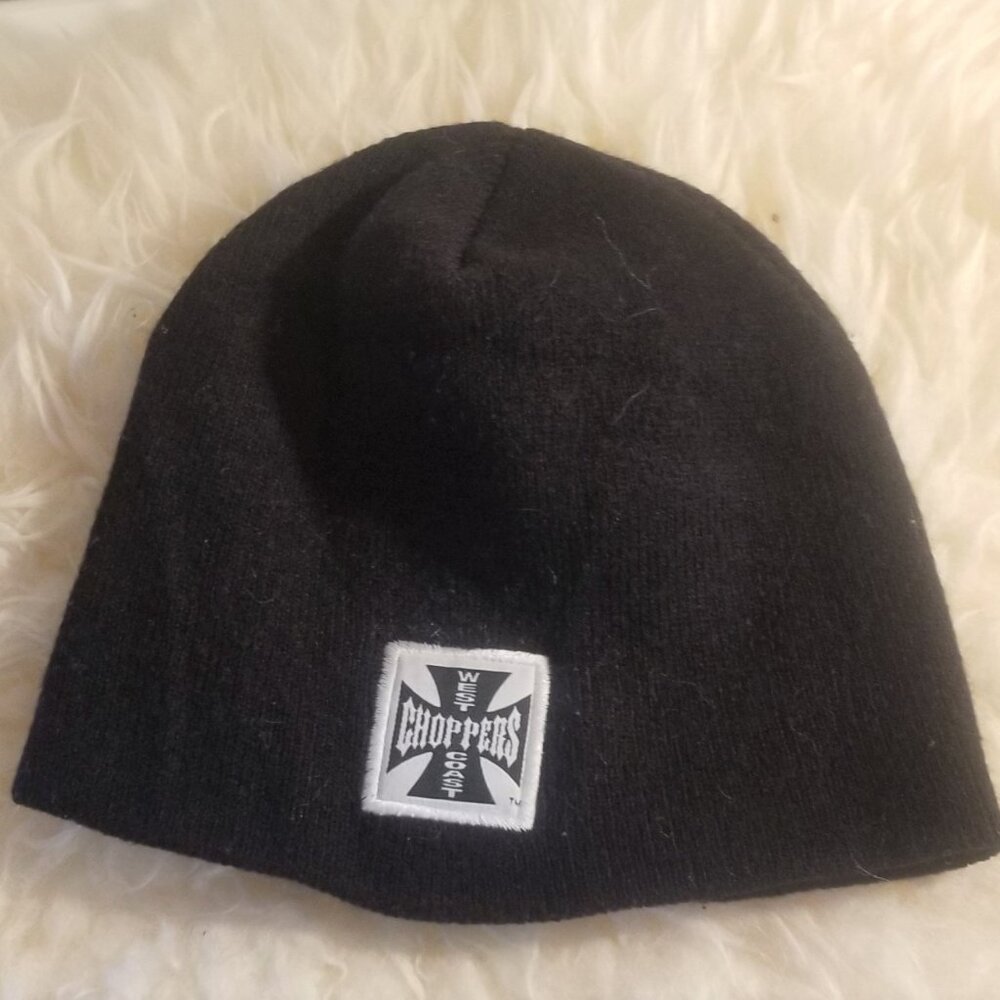COPY - WEST COAST CHOPPERS  BEANIE   Hat  Y2K  Vintage Black